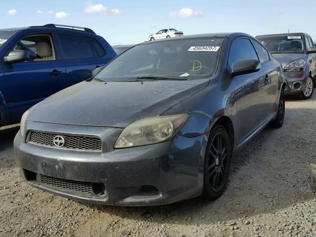 JTKDE177570219051 - 2007 TOYOTA SCION TC ნაცრისფერი ფოტო 2
