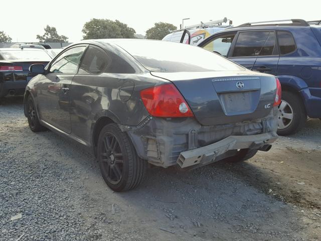 JTKDE177570219051 - 2007 TOYOTA SCION TC GRAY photo 3