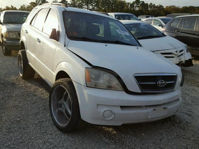 KNDJD733X65544976 - 2006 KIA SORENTO EX WHITE photo 1