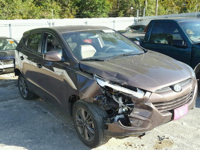 KM8JT3AF7FU982803 - 2015 HYUNDAI TUCSON GLS BROWN photo 1