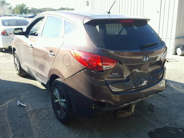 KM8JT3AF7FU982803 - 2015 HYUNDAI TUCSON GLS BROWN photo 3