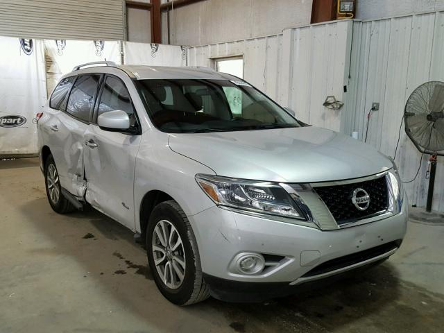 5N1CR2MN4EC652304 - 2014 NISSAN PATHFINDER SILVER photo 1