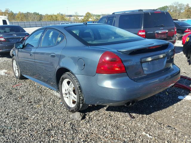 2G2WR554861241461 - 2006 PONTIAC GRAND PRIX GRAY photo 3