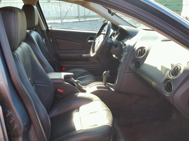 2G2WR554861241461 - 2006 PONTIAC GRAND PRIX GRAY photo 5