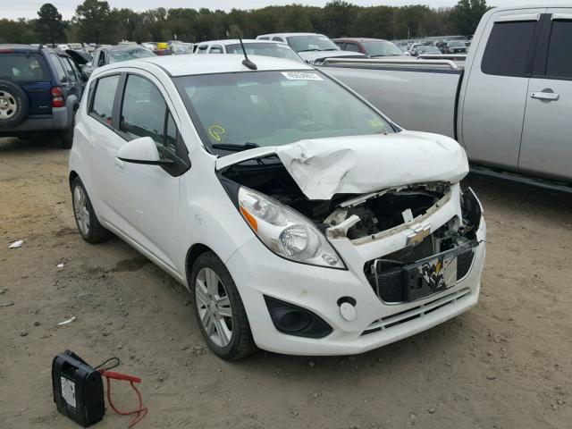 KL8CA6S98DC618284 - 2013 CHEVROLET SPARK LS WHITE photo 1