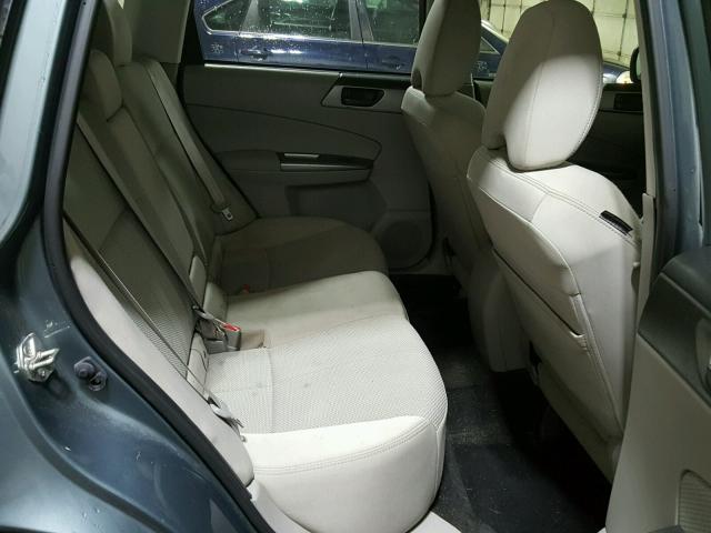 JF2SHABC5DG428885 - 2013 SUBARU FORESTER 2 BLUE photo 6