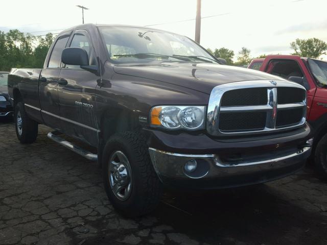 1D7KU28D74J238983 - 2004 DODGE RAM 2500 S MAROON photo 1