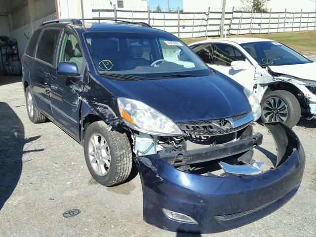 5TDZA22C06S425635 - 2006 TOYOTA SIENNA BLUE photo 1