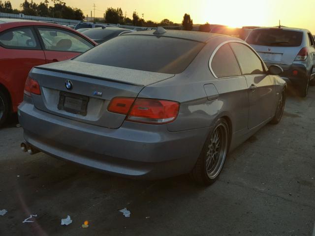 WBAWB33597PU87775 - 2007 BMW 328 I SILVER photo 4