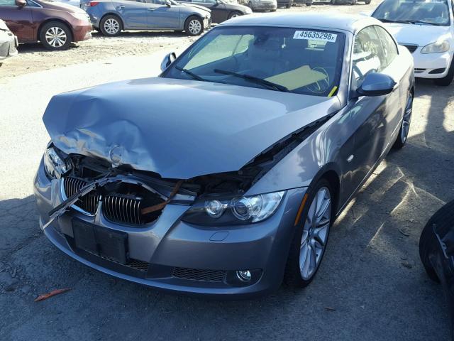 WBAWL7C51AP474997 - 2010 BMW 335 I GRAY photo 2