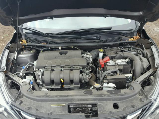 3N1AB7AP1HY240892 - 2017 NISSAN SENTRA S GRAY photo 7