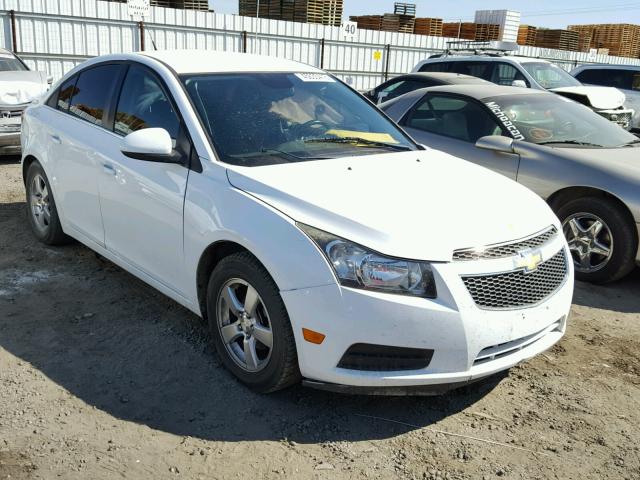 1G1PC5SBXD7324919 - 2013 CHEVROLET CRUZE LT WHITE photo 1