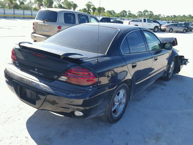 1G2NF52F63C194849 - 2003 PONTIAC GRAND AM S BLACK photo 4