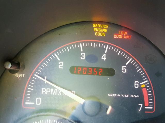 1G2NF52F63C194849 - 2003 PONTIAC GRAND AM S BLACK photo 8