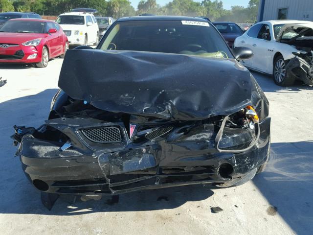 1G2NF52F63C194849 - 2003 PONTIAC GRAND AM S BLACK photo 9