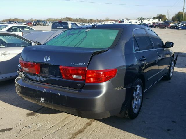 1HGCM56855A149227 - 2005 HONDA ACCORD EX CHARCOAL photo 4