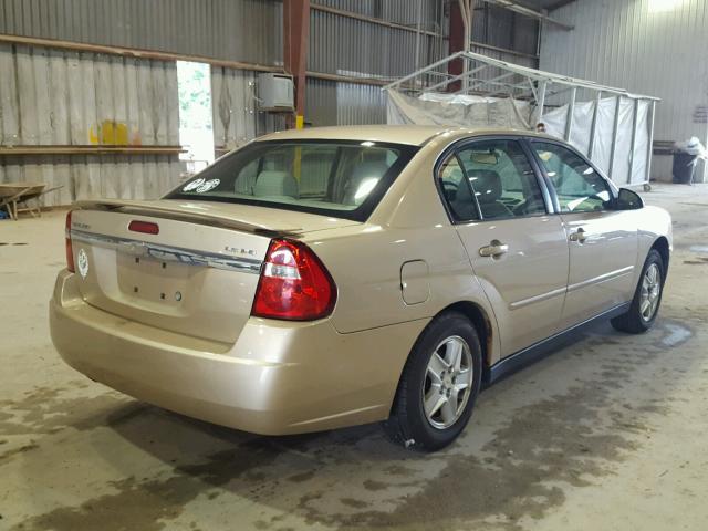 1G1ZT54854F242693 - 2004 CHEVROLET MALIBU LS Qızıl foto 4