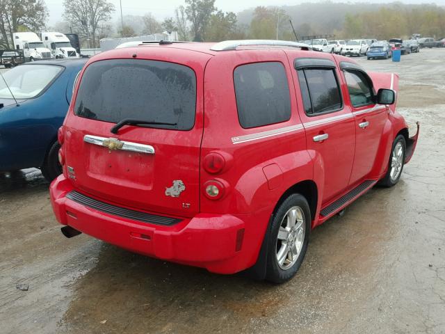 3GNDA23P46S637601 - 2006 CHEVROLET HHR LT RED photo 4