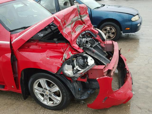 3GNDA23P46S637601 - 2006 CHEVROLET HHR LT RED photo 9