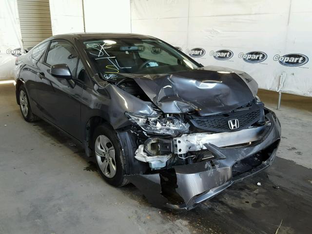 2HGFG3B57DH506217 - 2013 HONDA CIVIC GRAY photo 1