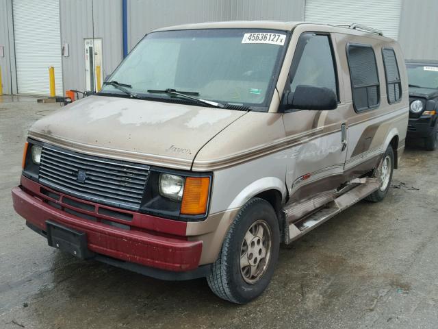 1GBDM19ZXRB167467 - 1994 CHEVROLET ASTRO BEIGE photo 2