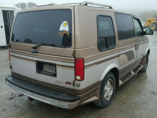 1GBDM19ZXRB167467 - 1994 CHEVROLET ASTRO BEIGE photo 4