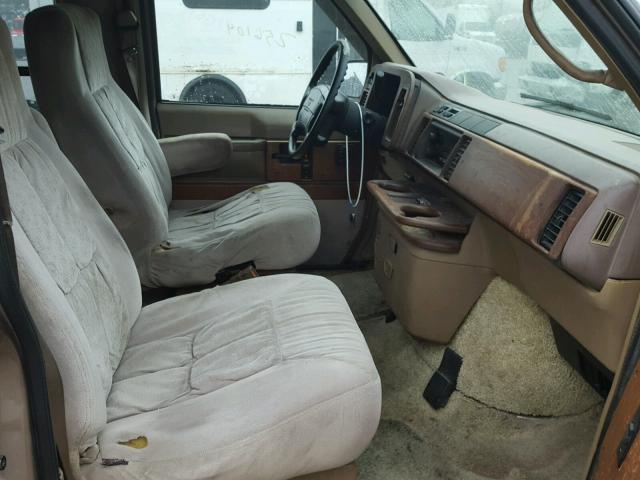 1GBDM19ZXRB167467 - 1994 CHEVROLET ASTRO BEIGE photo 5