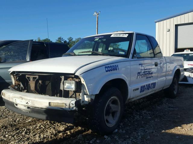 1GCCS19Z8R8165534 - 1994 CHEVROLET S TRUCK S1 WHITE photo 2