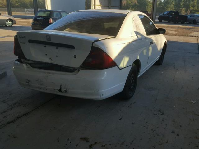 1HGEM21251L105222 - 2001 HONDA CIVIC WHITE photo 4