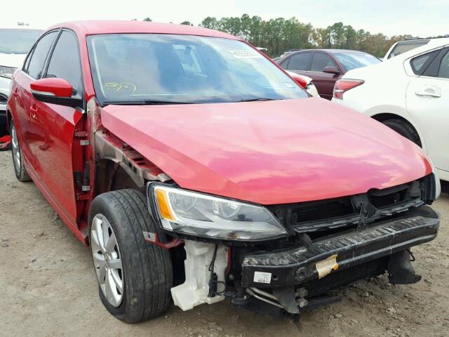 3VWDX7AJ9DM255968 - 2013 VOLKSWAGEN JETTA SE 红色 照片 1