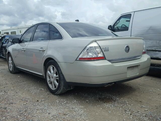 1MEHM42W58G617864 - 2008 MERCURY SABLE PREM WHITE photo 3