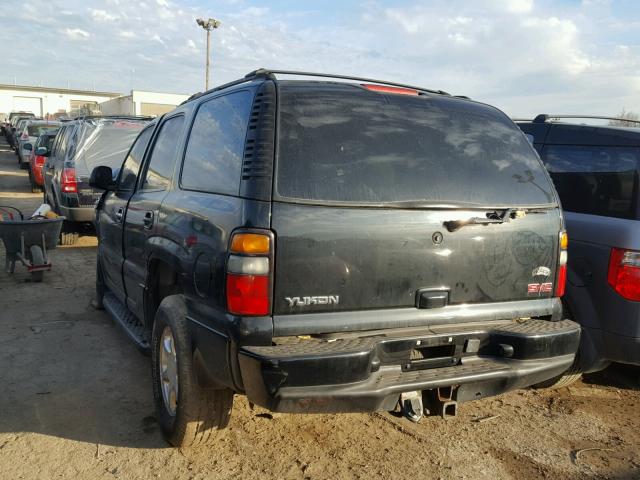 1GKEK63U05J130187 - 2005 GMC YUKON DENA BLACK photo 3