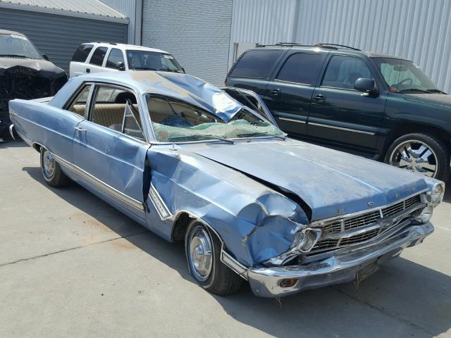 7K33C114034 - 1967 FORD FAIRLANE BLUE photo 1