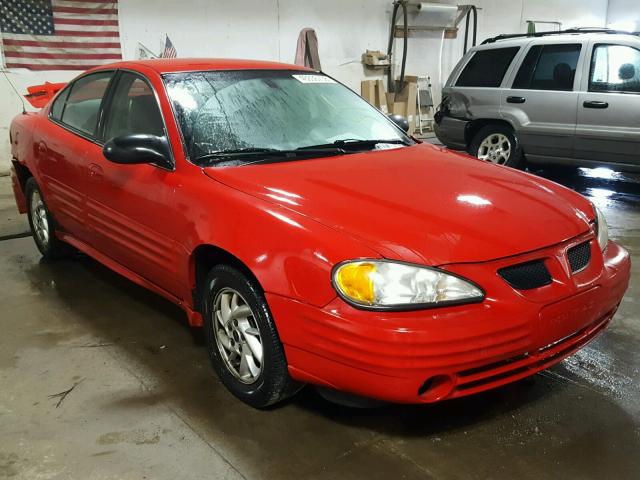 1G2NE52F42C302354 - 2002 PONTIAC GRAND AM S RED photo 1