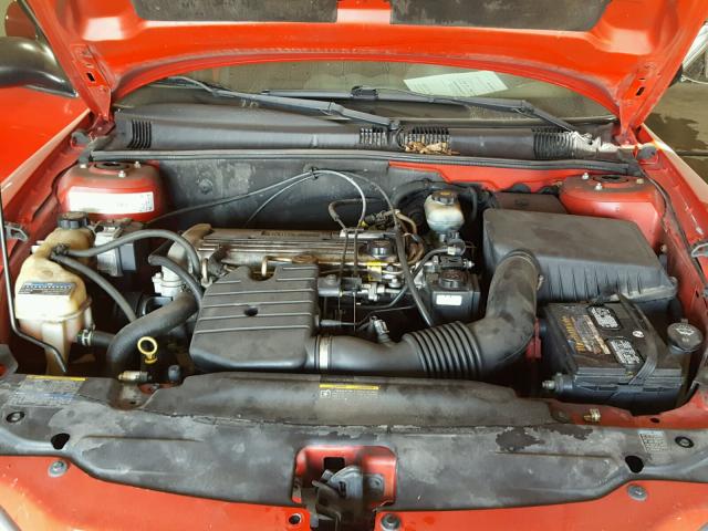 1G2NE52F42C302354 - 2002 PONTIAC GRAND AM S RED photo 7