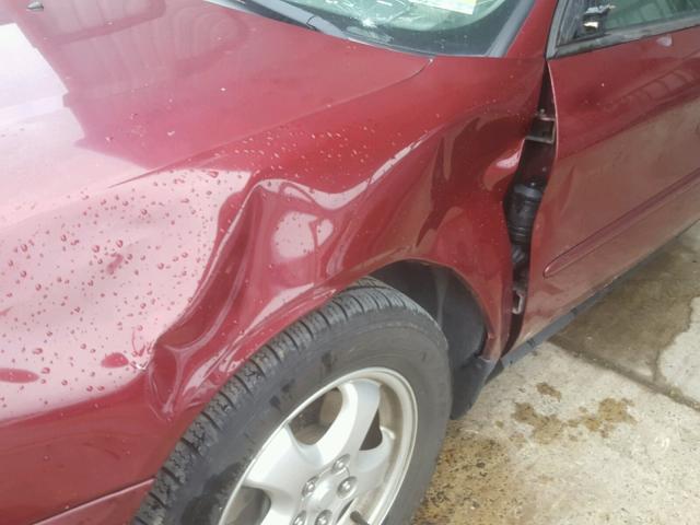 1FAHP53225A187399 - 2005 FORD TAURUS MAROON photo 9