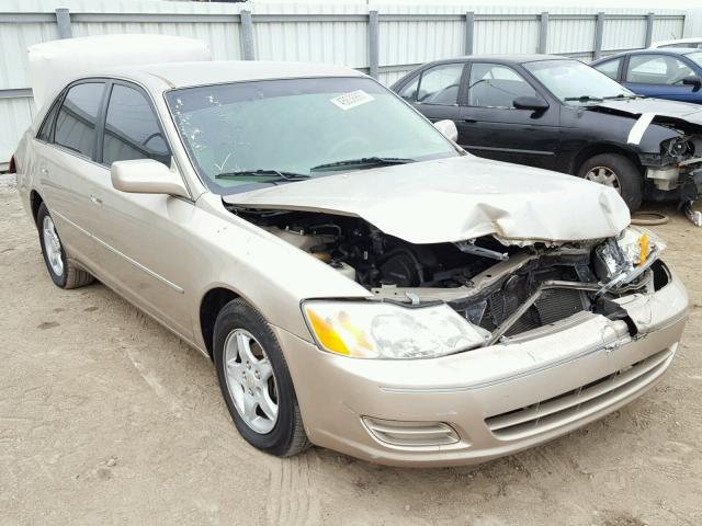 4T1BF28B7YU024496 - 2000 TOYOTA AVALON XL GOLD photo 1