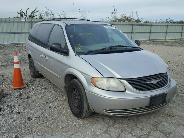 2C4GP24323R242180 - 2003 CHRYSLER TOWN & COU SILVER photo 1