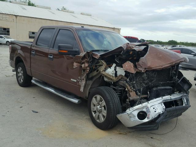 1FTFW1CT2BFB83101 - 2011 FORD F150 SUPER BROWN photo 1