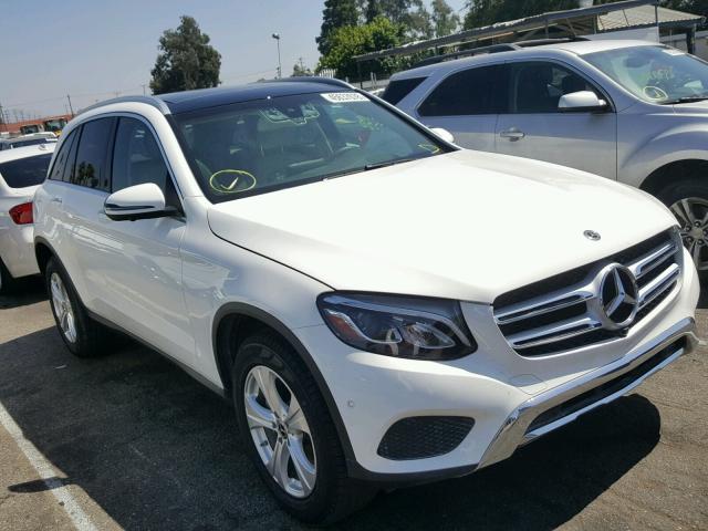 WDC0G4JB1JF331813 - 2018 MERCEDES-BENZ GLC 300 WHITE photo 1