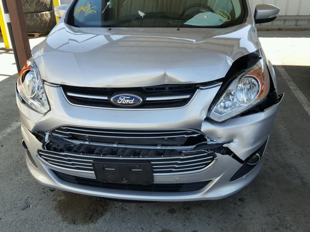 1FADP5CU4EL513370 - 2014 FORD C-MAX PREM SILVER photo 9