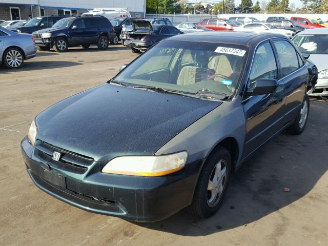 JHMCG6675XC031350 - 1999 HONDA ACCORD EX GREEN photo 2