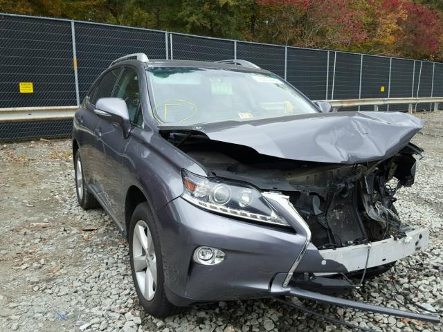 2T2BK1BA3FC280943 - 2015 LEXUS RX 350 GRAY photo 1