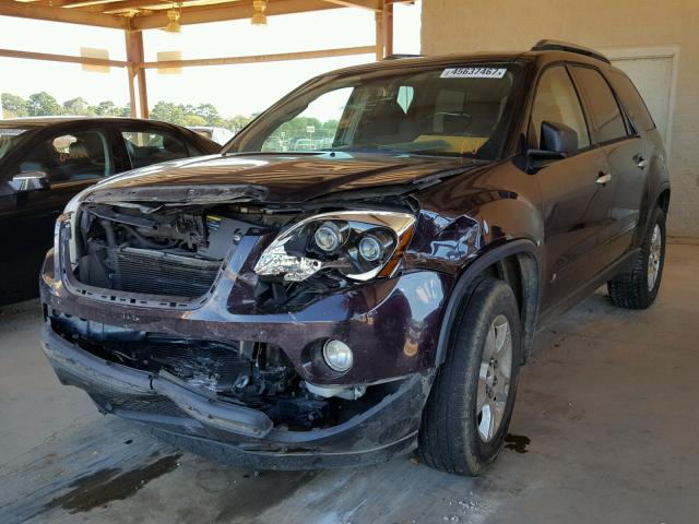 1GKER13DX9J168546 - 2009 GMC ACADIA SLE PURPLE photo 2