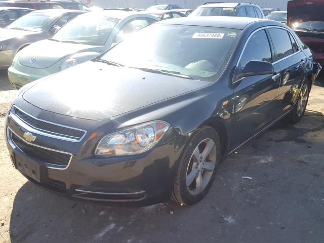 1G1ZC5E00CF284695 - 2012 CHEVROLET MALIBU 1LT 黑色 照片 2