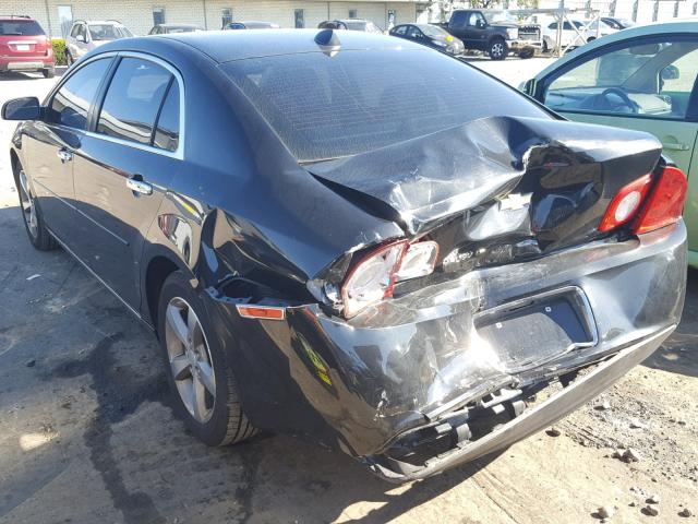 1G1ZC5E00CF284695 - 2012 CHEVROLET MALIBU 1LT 黑色 照片 3