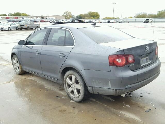 3VWRM71K38M084356 - 2008 VOLKSWAGEN JETTA SE GRAY photo 3