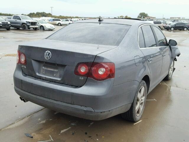 3VWRM71K38M084356 - 2008 VOLKSWAGEN JETTA SE 灰色 照片 4