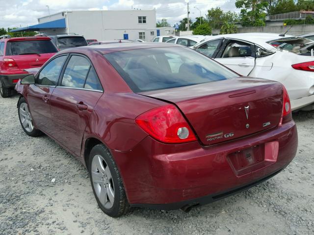 1G2ZA5E05A4155281 - 2010 PONTIAC G6 RED photo 3