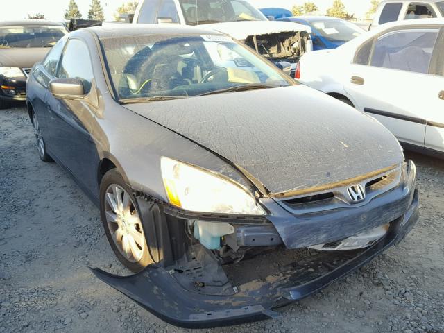 1HGCM82757A006750 - 2007 HONDA ACCORD EX CHARCOAL photo 1
